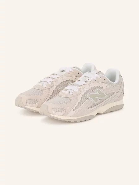 Trampki New Balance skórzane beżowe