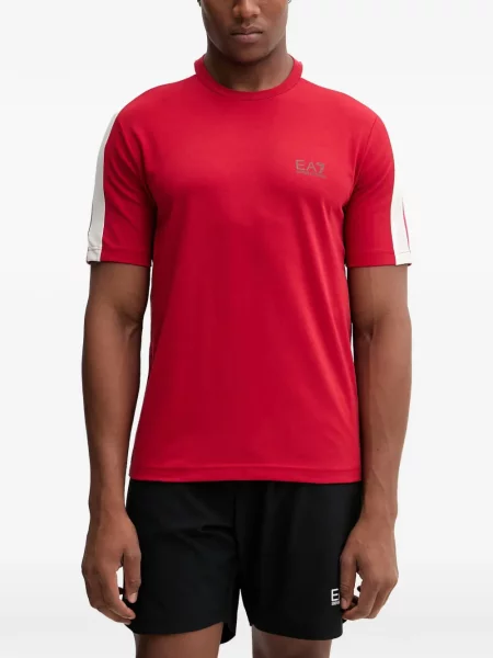 Tricou Ea7 Emporio Armani roșu