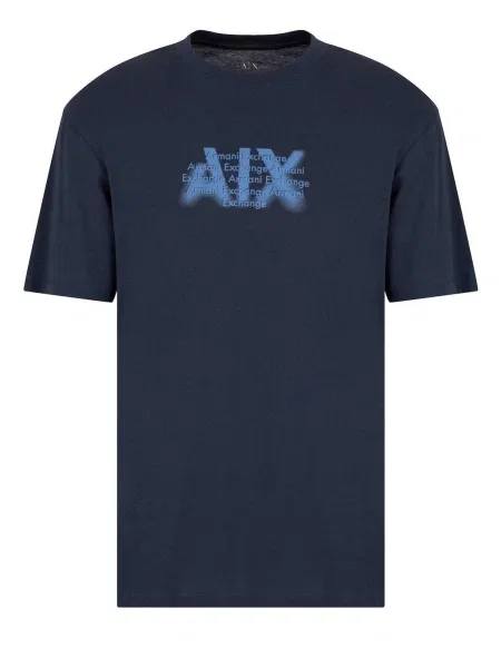 ARMANI EXCHANGE Tricou bleumarin