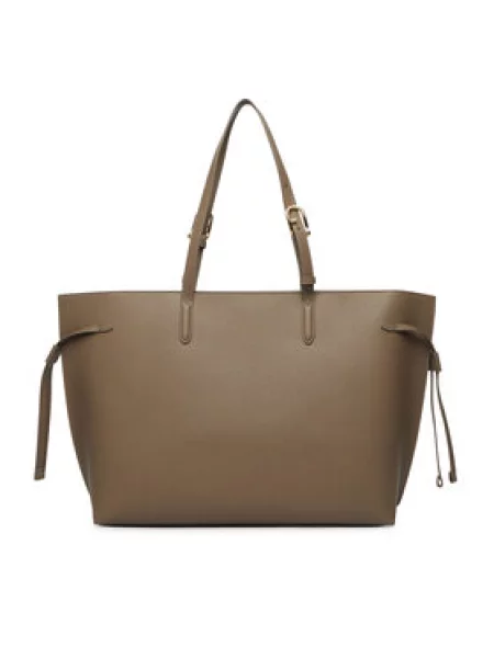 Shopper kabelka Furla hnedá