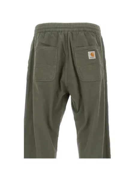 Pantaloni Carhartt Wip cu cordon verde
