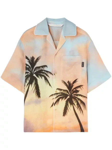 Cămașă Palm Angels roz