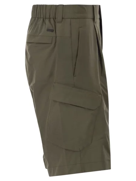 Pantaloni scurți cargo Herno verde