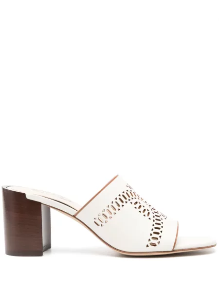 Sandale Tod's din piele alb