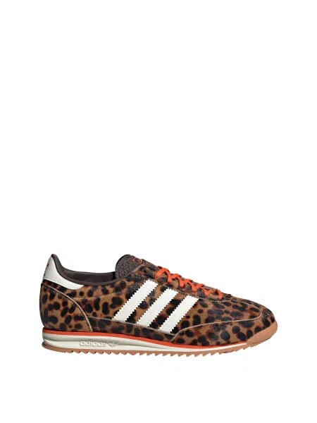 ADIDAS ORIGINALS Niske tenisice SL 72 OG / karamela / tamno narančasta / bijela smeđa