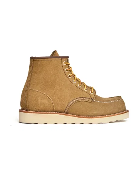 Botki Red Wing Shoes skórzane klasyczne czerwone