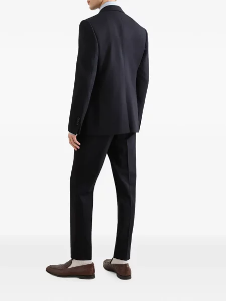 Costum Dolce & Gabbana cu rever albastru
