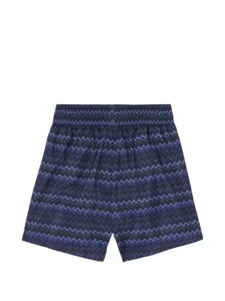 Kąpielówki dziecięce Missoni niebieskie