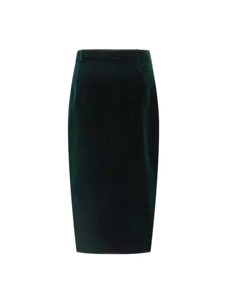Spódnica midi Saint Laurent zielona