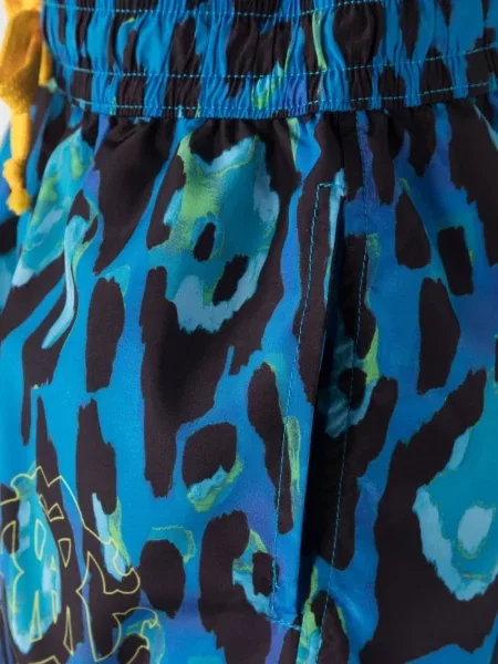 Kąpielówki dziecięce Roberto Cavalli niebieskie