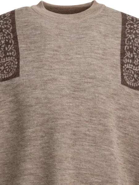 Пуловер Kapital с пейсли десен