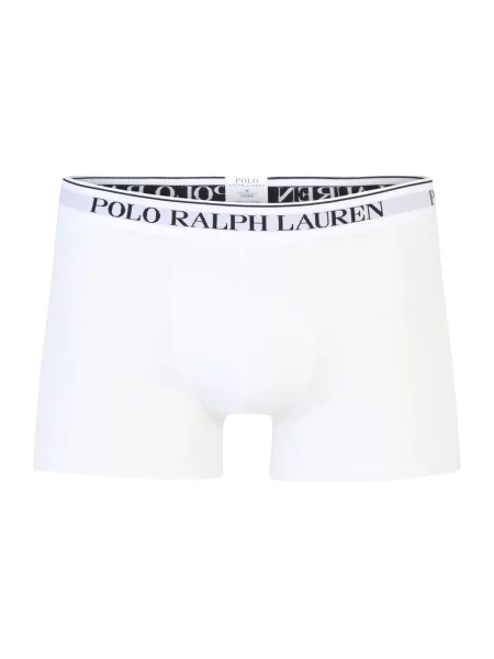 Polo Ralph Lauren Boksarice CLSSIC svetlo siva / črna bela