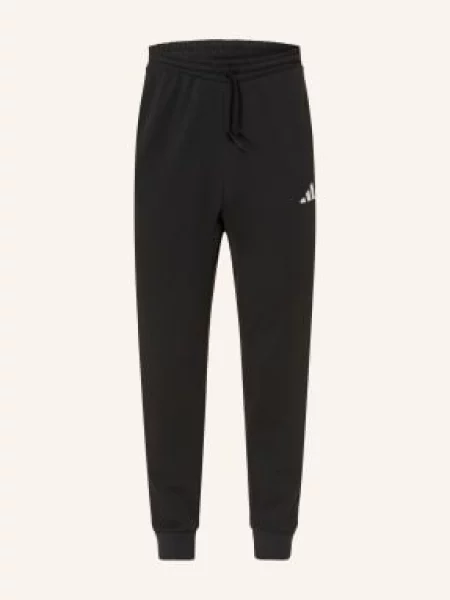 Adidas Spodnie Dresowe Essentials Z Trzema Paskami schwarz biały