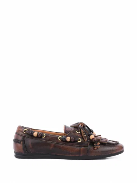 Loaferice Toral Shoes kuglice smeđa