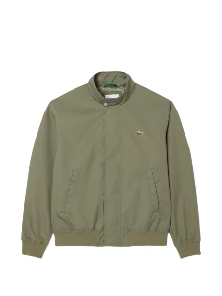 Geacă bomber Lacoste cu autograf verde