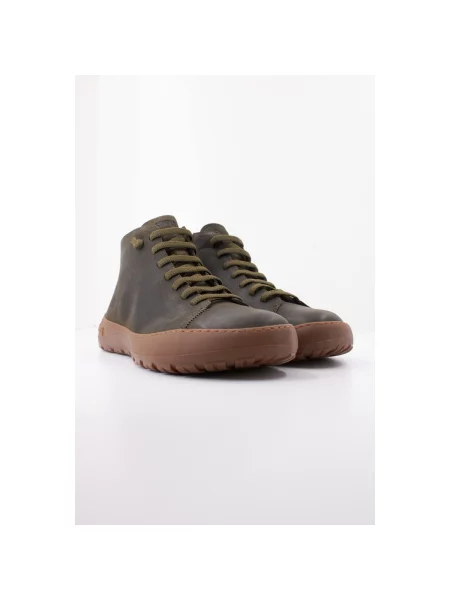 Pantofi Camper din piele verde