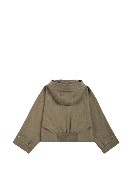 Geacă Future Classics cu glugă cu model herringbone