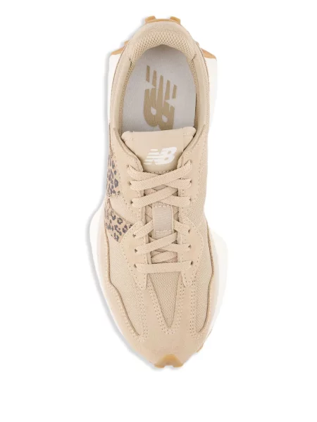 Sneakerși New Balance 327 cu autograf cu model leopard negru