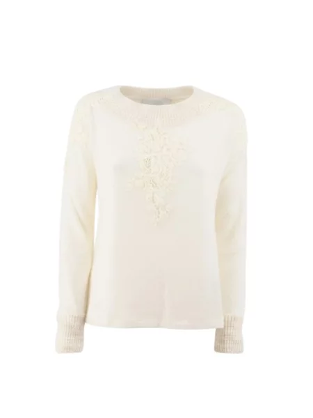 Sweter Ermanno Scervino biały