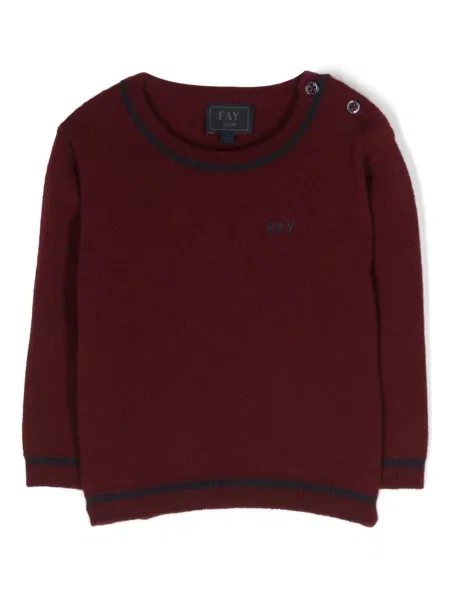 Sweter dziecięcy Fay czerwony