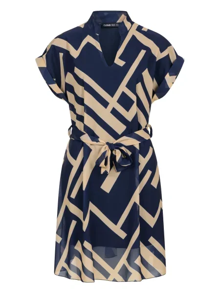 Rochie de vară / bleumarin bej