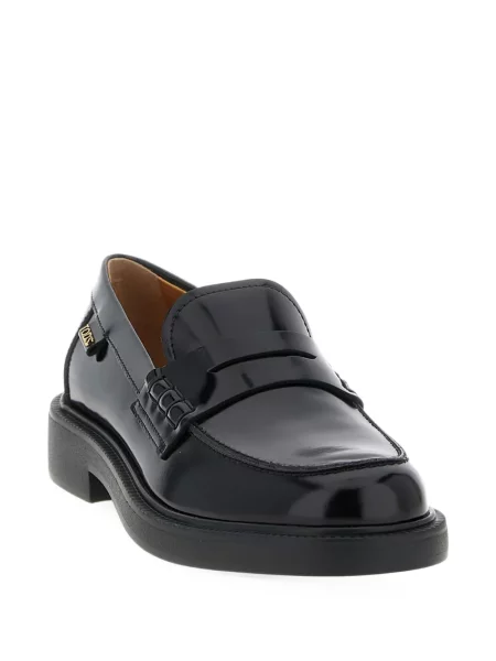 Pantofi loafer Tod's cu autograf negru