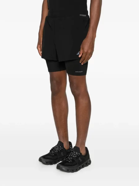 Pantaloni scurți Adidas cu imagine negru