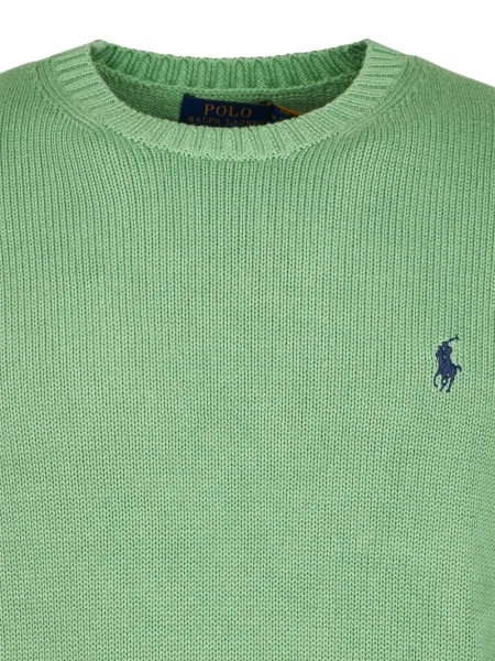 Pulover Polo Ralph Lauren cu decolteu rotund verde