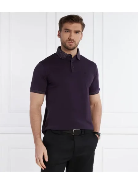 Emporio Armani Tenisz póló lila
