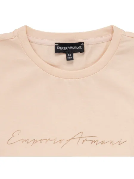 Tricou copii Emporio Armani roz