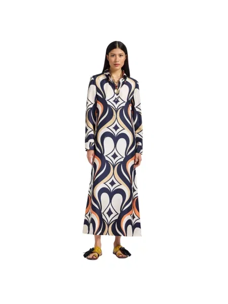 Wielobarwność sukienka La Doublej