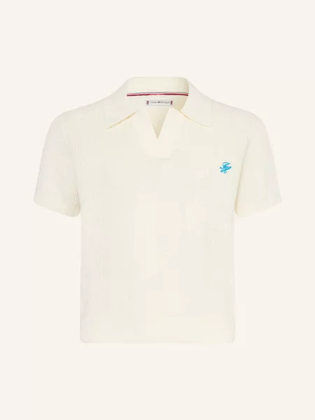 Tommy Hilfiger Pletené Polo Tričko režná
