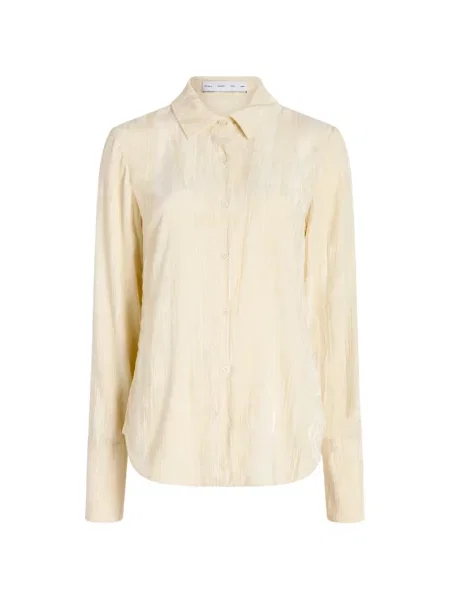 Cămașă Proenza Schouler White Label de catifea alb