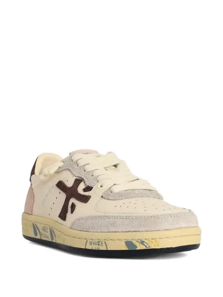 Sneakerși Premiata din piele de căprioară cu autograf