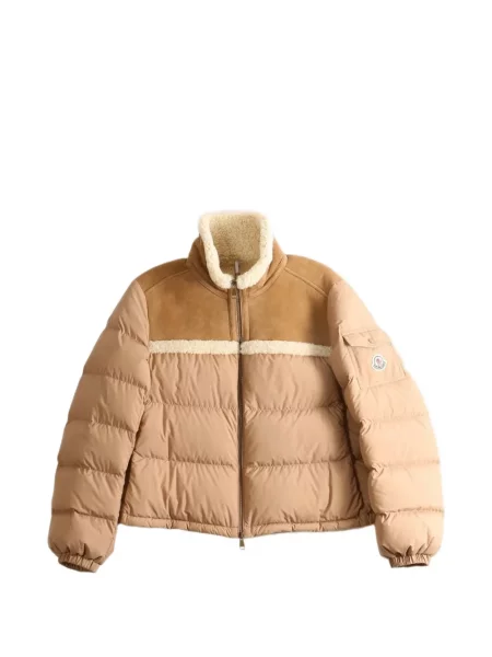 Geacă Moncler din piele de oaie