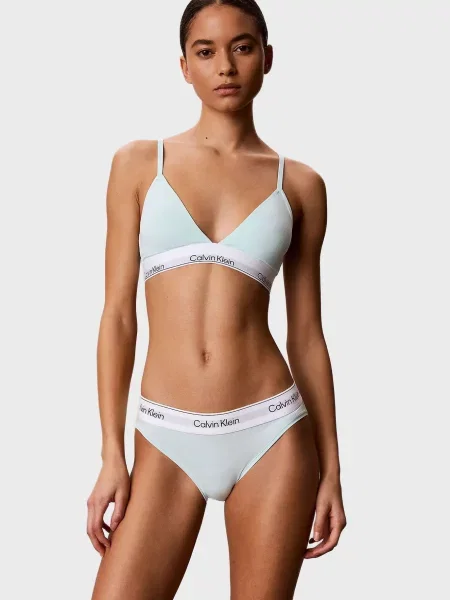 Бюстгальтер Calvin Klein м'ятного кольору