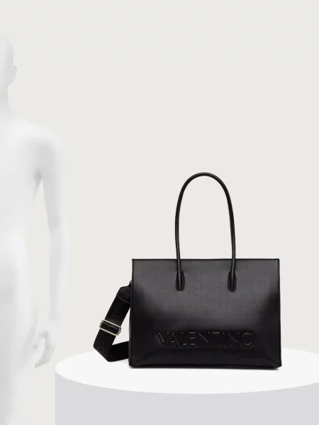 Кожаная сумка шоппер Valentino Bags