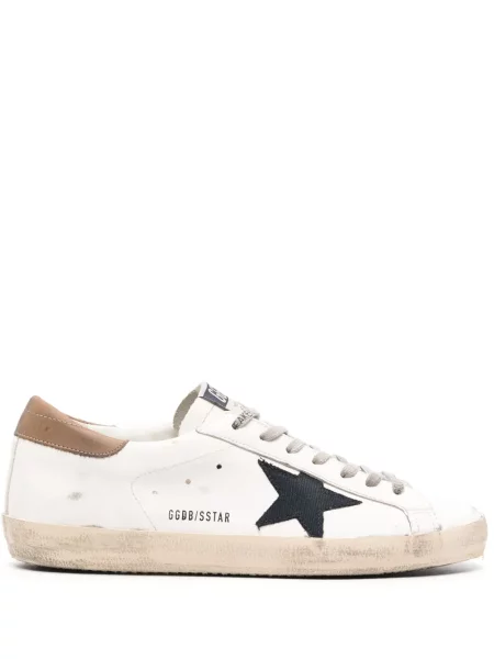 Sneakerși Golden Goose din piele alb