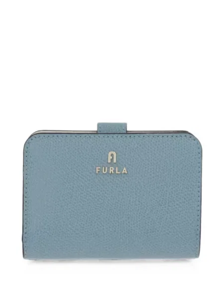 Portofel Furla cu autograf albastru