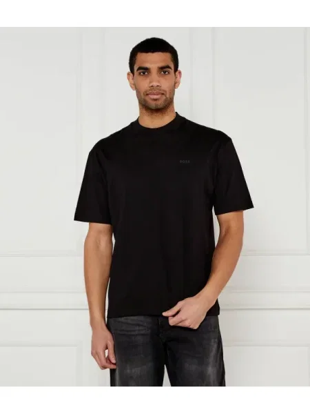 BOSS ORANGE Tricou Te_numbers negru