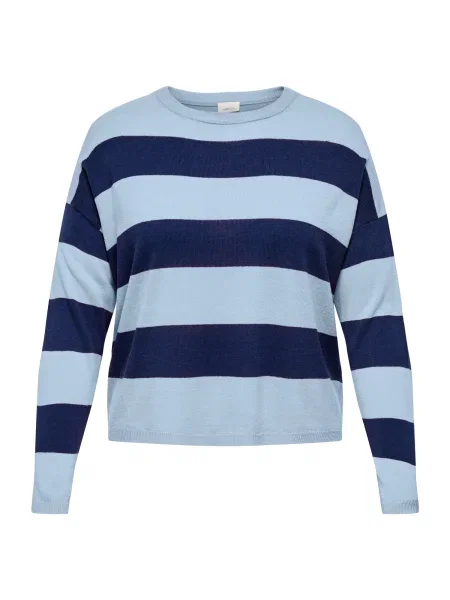 ONLY Carmakoma Pulover CARDERRY noapte / deschis albastru