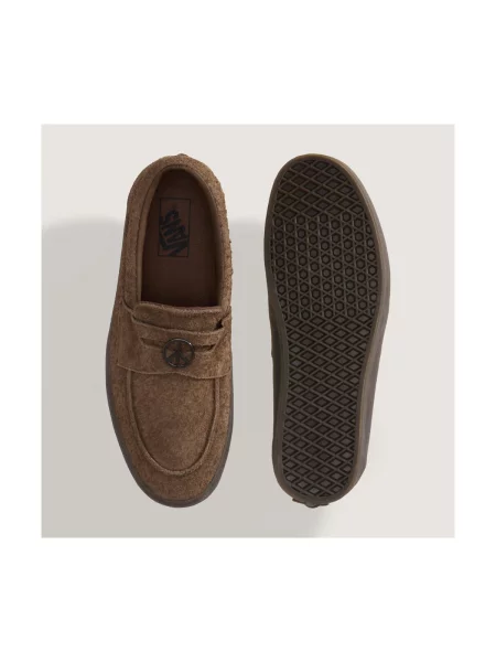 Loafersy Vans hnedá