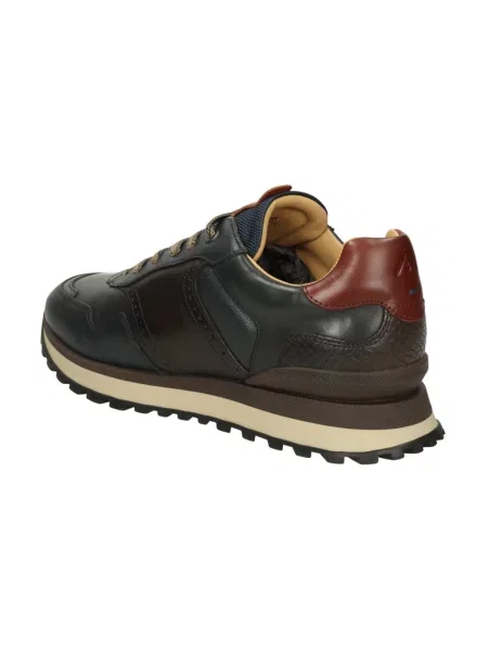 Sneakersy Ambitious skórzane niebieskie