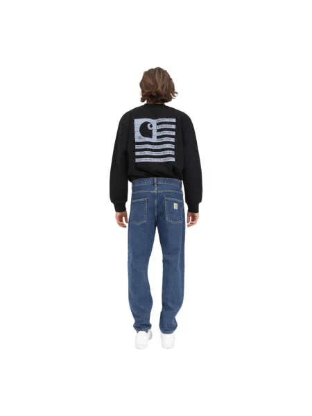 Jeansy z 5 Carhartt Wip niebieskie