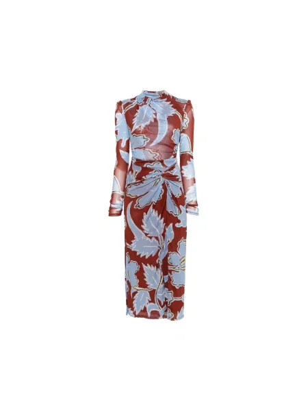 Sukienka midi Diane Von Furstenberg z siateczki