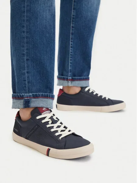 Beverly Hills Polo Club Sneakersy granatowy