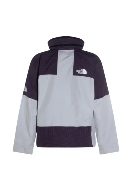 Geacă The North Face cu glugă gri