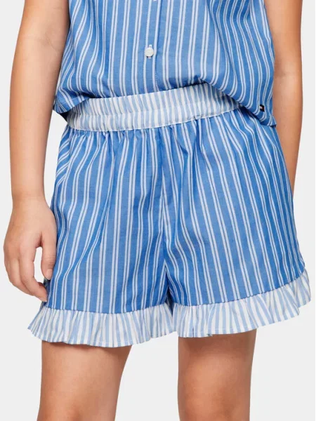 Tommy Hilfiger Σορτς υφασμάτινο μπλε