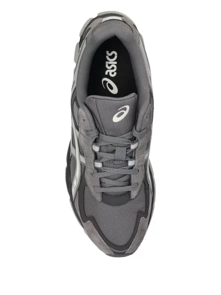 Sneakerși Asics din piele de căprioară albastru
