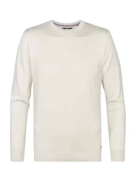 Petrol Industries Svetr přírodní bílá